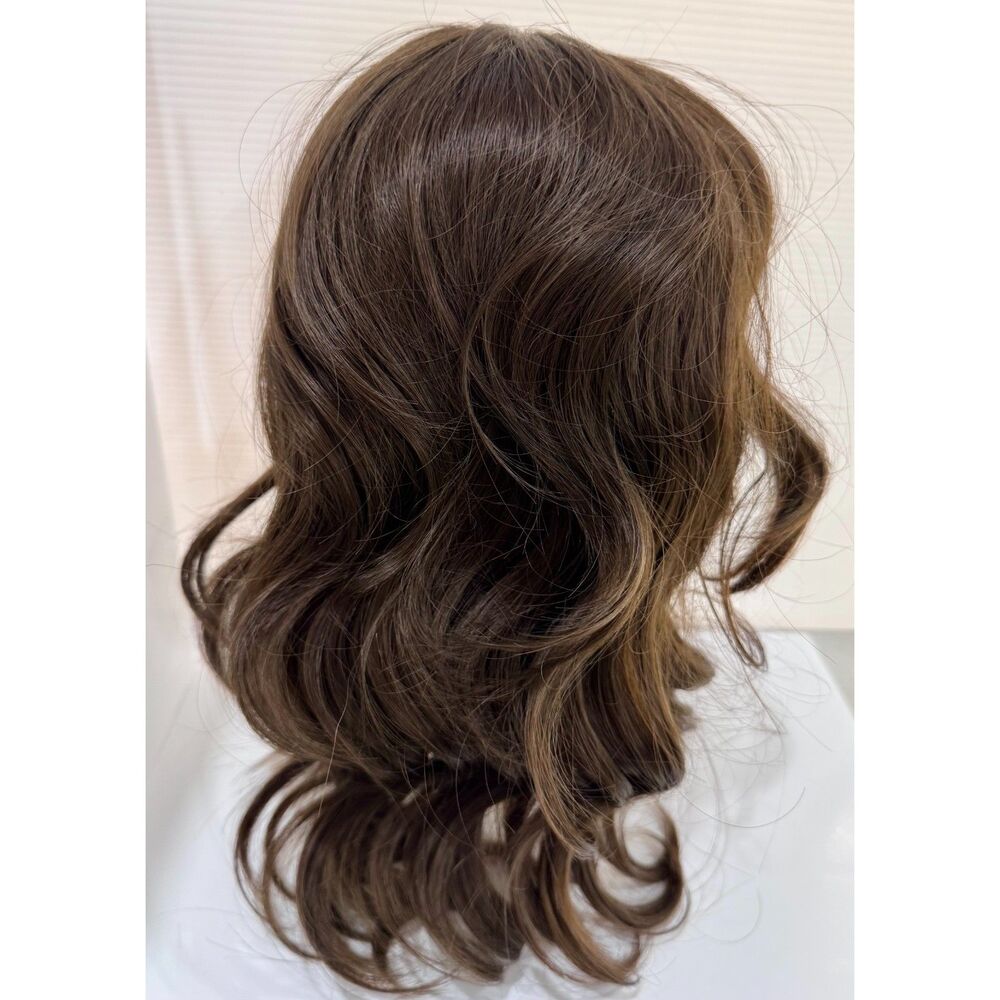 NWT Chelsey Smith Crowns Karys U-Blend Brunette with CSC cap - Picture 2 of 8